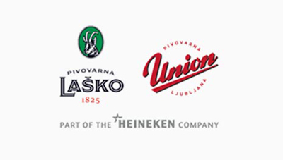 Logotip pivovarna Lasko in Union